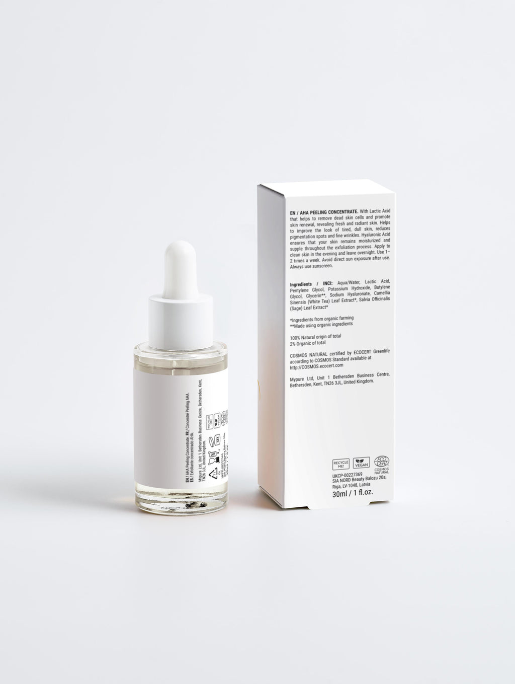 AHA Lactic Acid and Hyaluronic Acid Peeling Concentrate