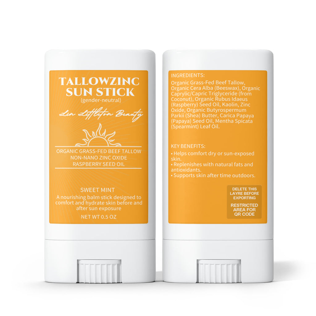 2 Pack Tallow Zinc Sun Stick